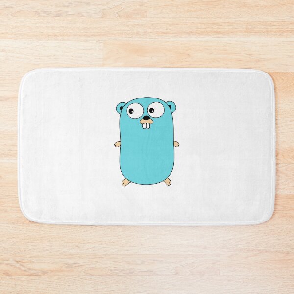 Item preview, The Go Gopher: Official Golang Logo designed and sold by hellkni9ht.