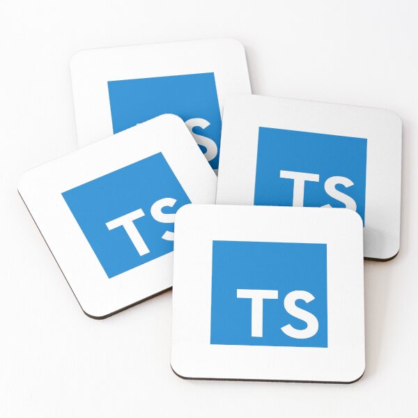 Item preview, TypeScript Logo (White) designed and sold by hellkni9ht.