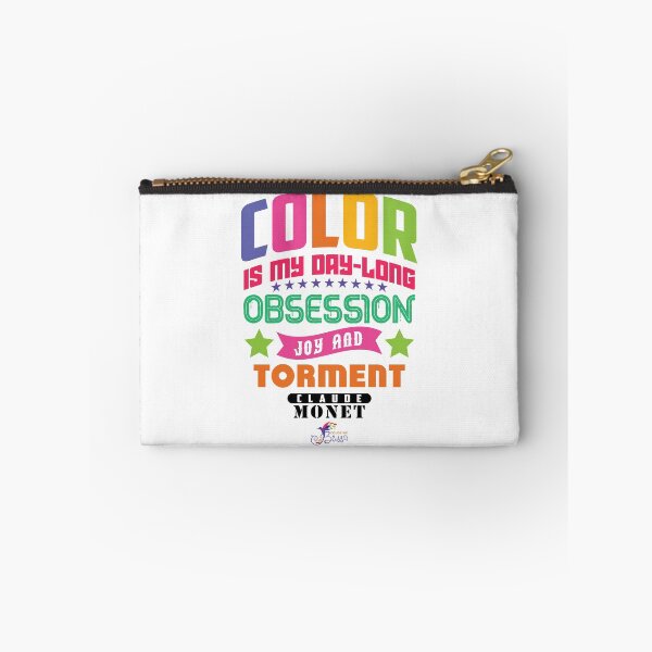 Item preview, Color is My Day Long Obsession Joy and Torment -Claude Monet designed and sold by coloringbliss.
