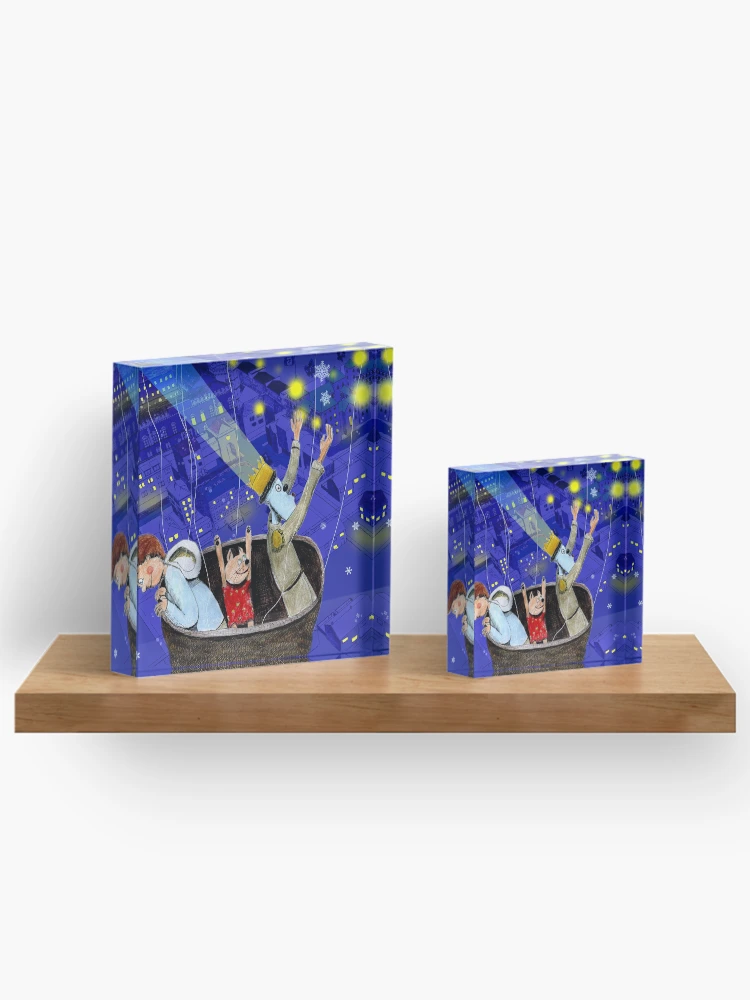 Thumbnail 3 of 5, Acrylic Block, Balloon Ride designed and sold by RushingRiver.