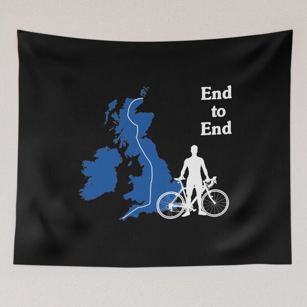 Item preview, End to End cycle challenge (blue/white) designed and sold by cycleexplorers.