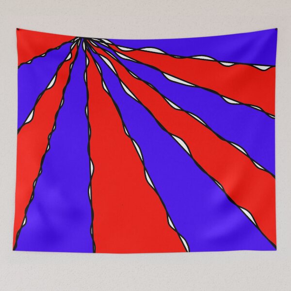 Item preview, Abstract Blue And Red designed and sold by Dsfoxco.