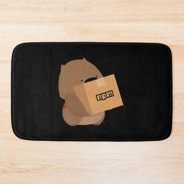 Item preview, NPM: helpful wombat (black edition) designed and sold by hellkni9ht.