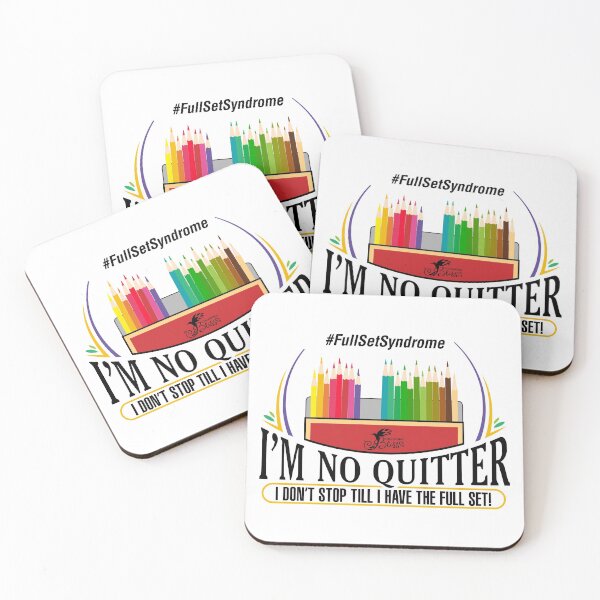Item preview, Colorist are not quitters. We do not stop until we have all the colors available in a coloring tool set.  designed and sold by coloringbliss.