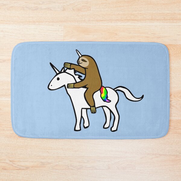 Item preview, Slothicorn Riding Unicorn designed and sold by jezkemp.