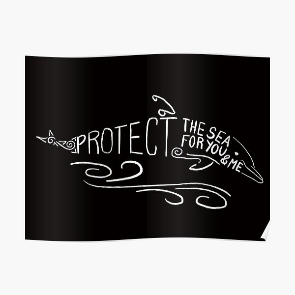 "Chalk drawing of dolphin" Poster for Sale by RARoberts Redbubble