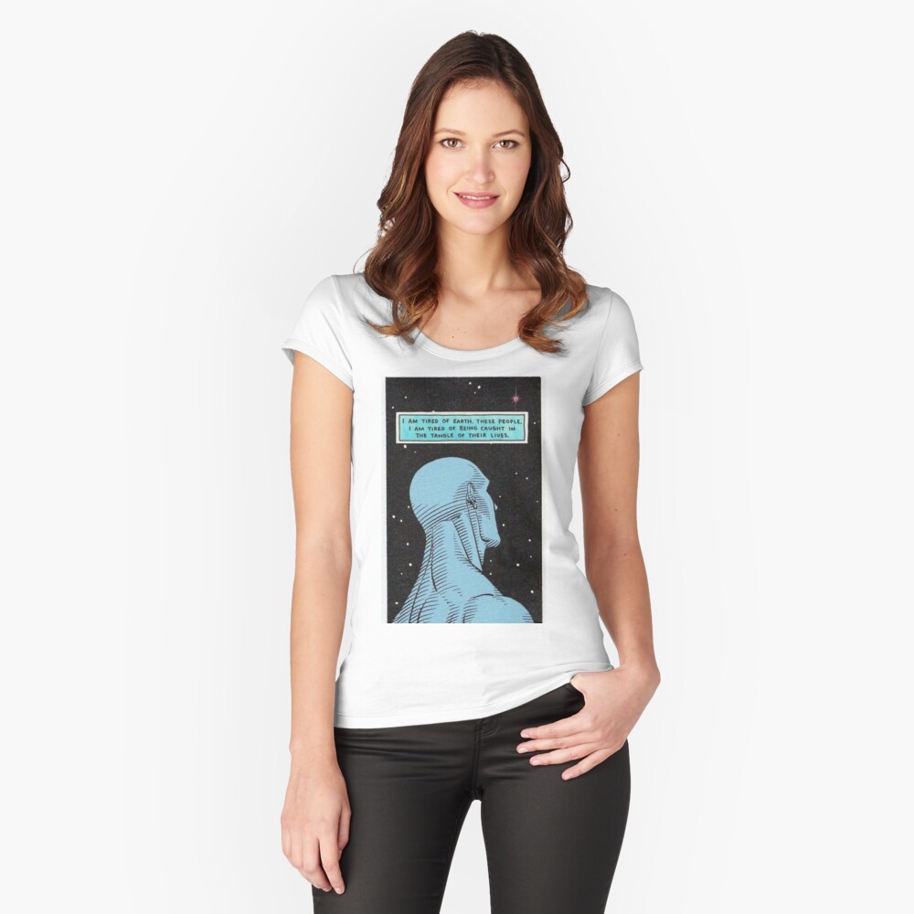 Item preview, Fitted Scoop T-Shirt designed and sold by bdanmartin.