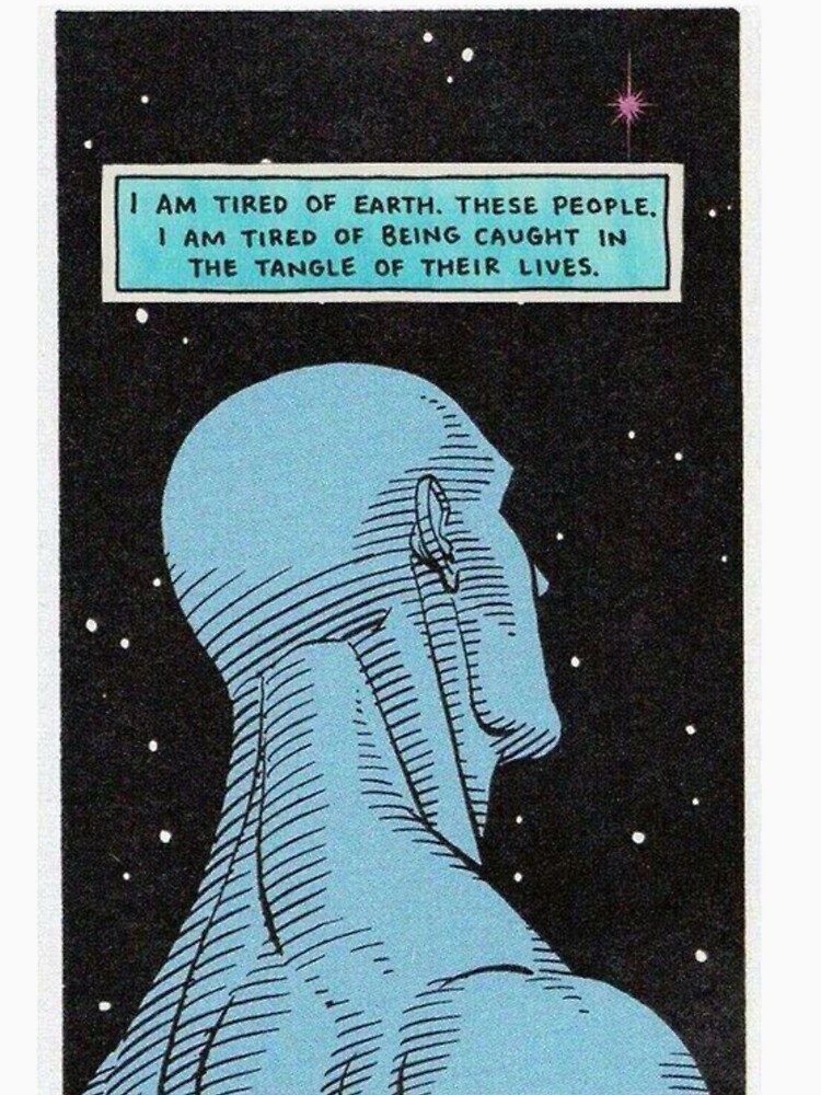 Thumbnail 7 of 7, Essential T-Shirt, Watchmen Dr Manhattan designed and sold by bdanmartin.