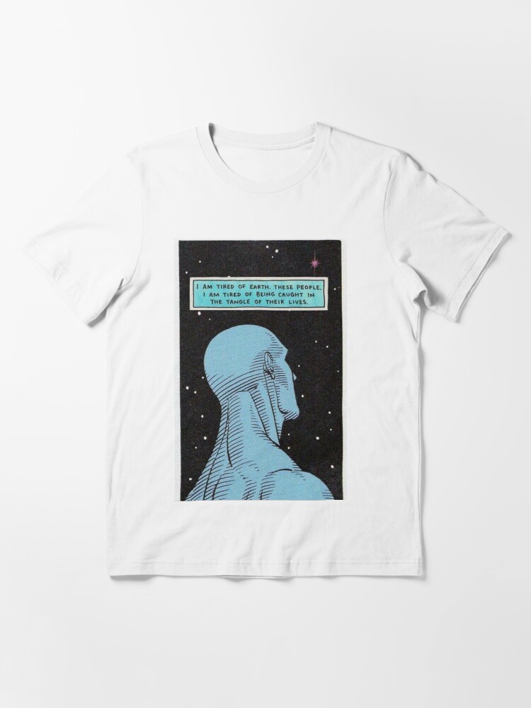 Thumbnail 3 of 7, Essential T-Shirt, Watchmen Dr Manhattan designed and sold by bdanmartin.