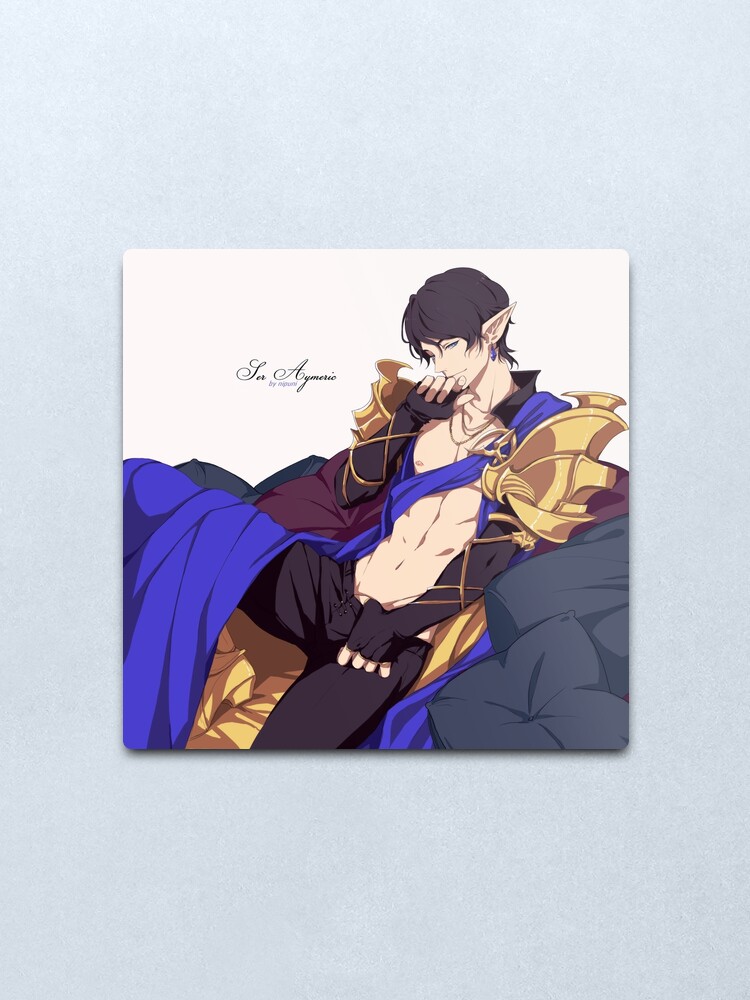 Alternate view of Ser Aymeric Metal Print