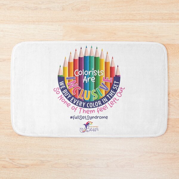 Item preview, Colorists are inclusive, we buy every color in the set so none of them feel left out designed and sold by coloringbliss.