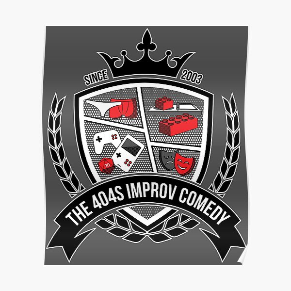 The 404s Team Crest Poster