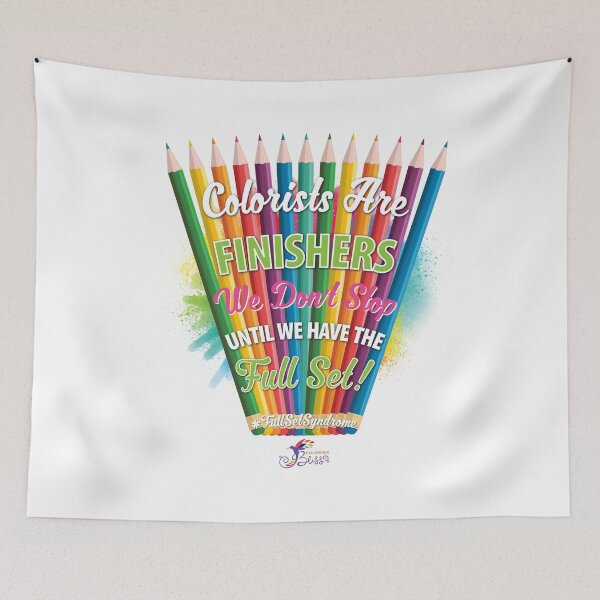 Item preview, Colorists will not stop until they buy all the colors and shades in a coloring tool set. designed and sold by coloringbliss.