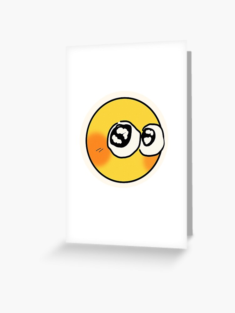 Cursed Emoji (Painted) | Greeting Card