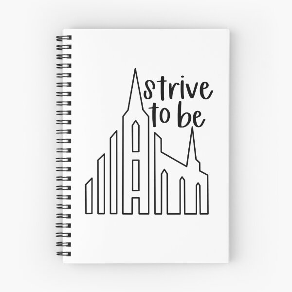 Item preview, Strive To Be LDS designed and sold by letteredpaige.