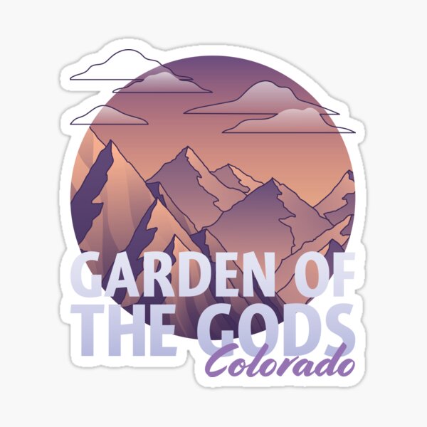 Garden of the Gods Sticker