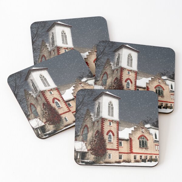 Item preview, Church in Snow designed and sold by Claude Johnson.