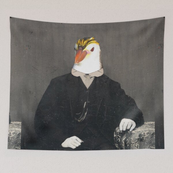 Item preview, Penguin Man designed and sold by Loveday Funck.