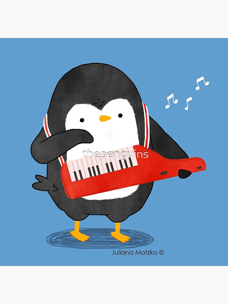 Keyboarder Penguin by thepenguins