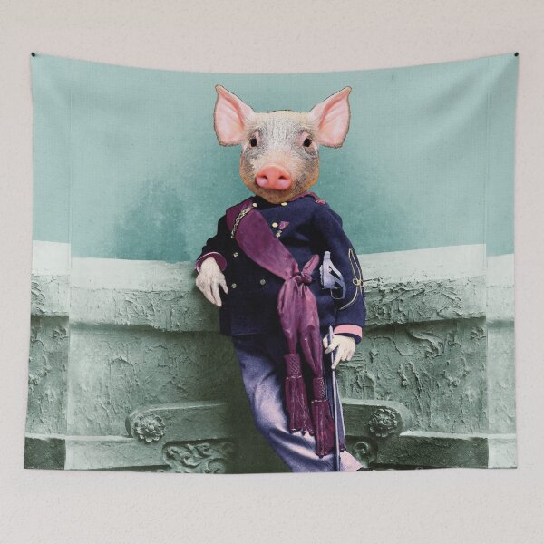 Item preview, Piglet Soldier Boy designed and sold by Loveday Funck.