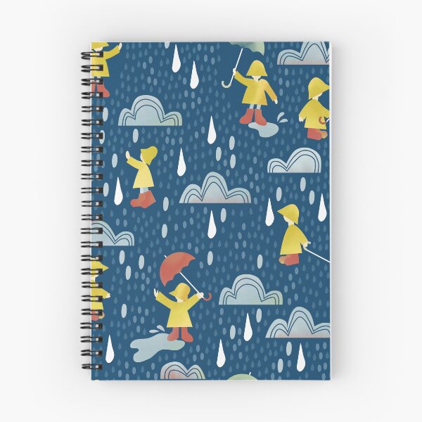 Item preview, Rainy Day (Blue) designed and sold by inkblotcreative.