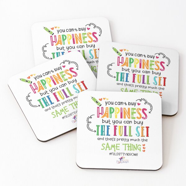 Item preview, You cannot buy happiness, but you can buy all the colors in a set and that's pretty much the same thing. designed and sold by coloringbliss.