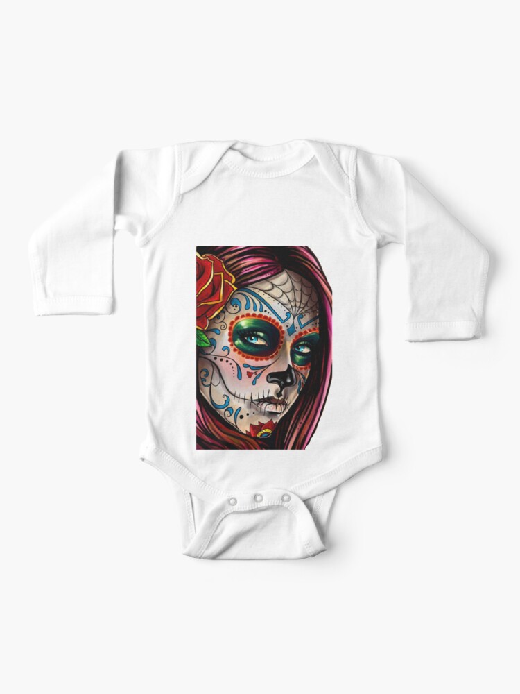 day of the dead costume baby