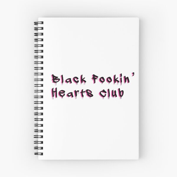 Item preview, Black fookin hearts club 3 designed and sold by ouatisworld.