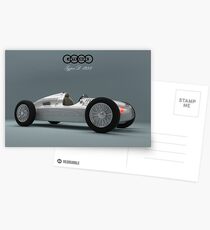 Auto Union Type D Postcards