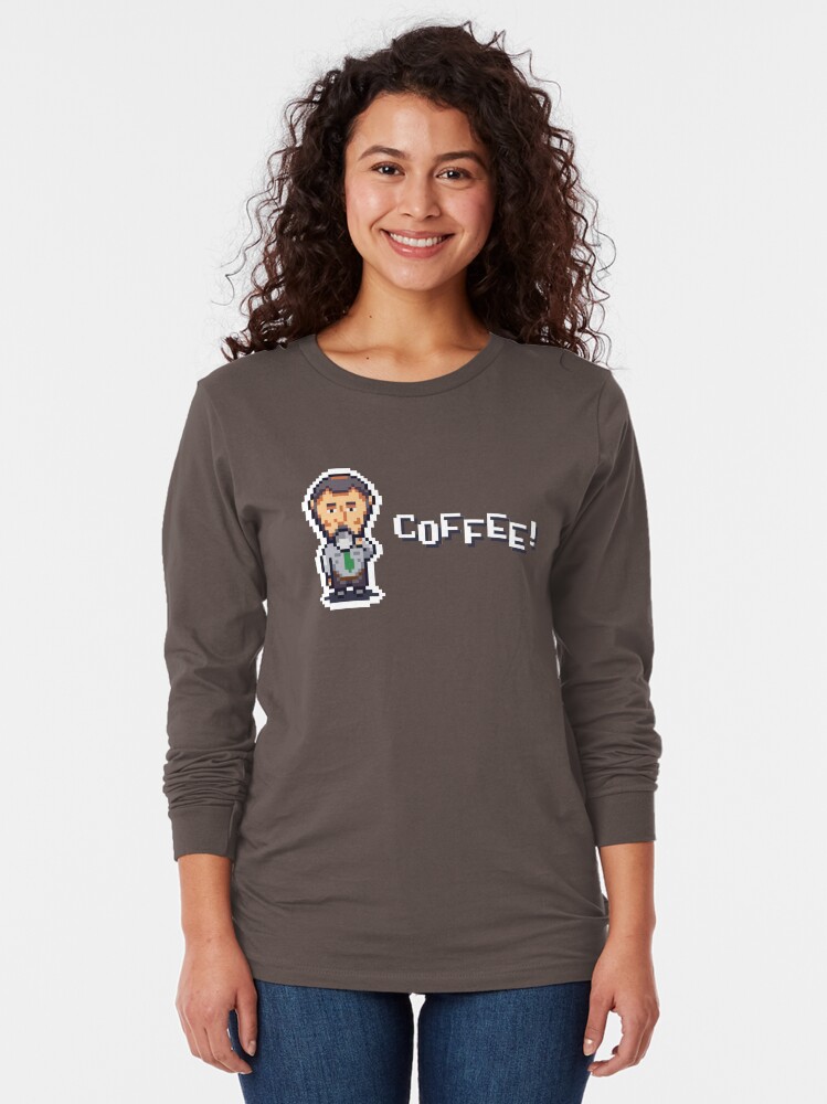 Alternate view of Cofee Coffee Coffee Coffee! Long Sleeve T-Shirt