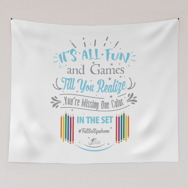 Item preview, It is all fun and games with coloring, until you're missing one color in the set.  designed and sold by coloringbliss.