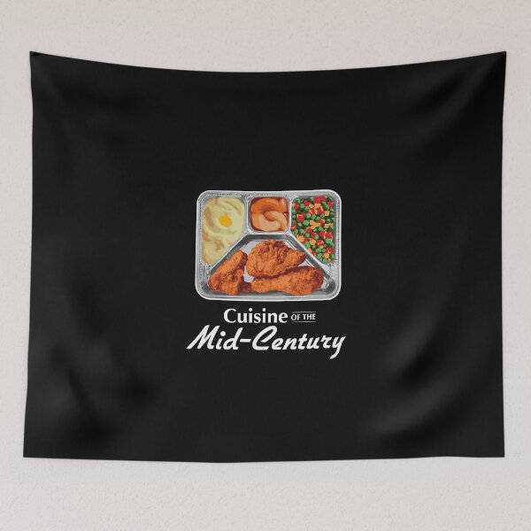 Item preview, Mid-Century Cuisine TV Chicken Dinner Food Retro Recipes 60s designed and sold by twHistory.