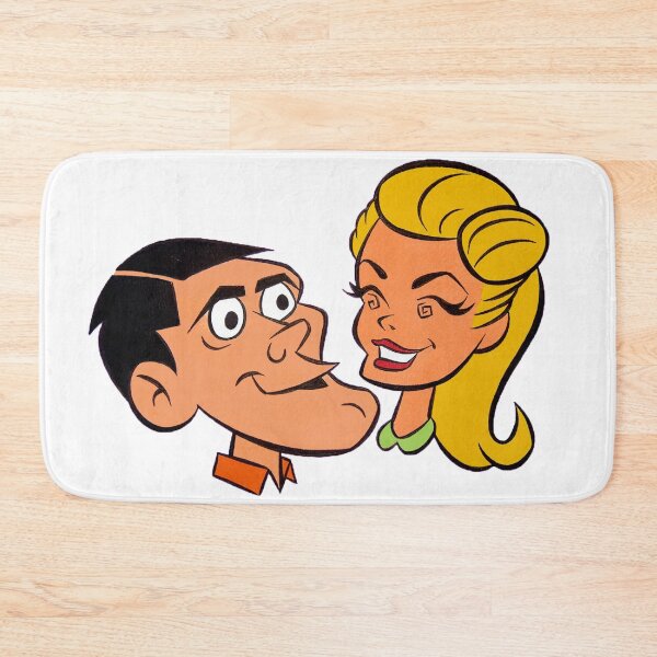 Item preview, Bewitched Samantha and Darrin Cartoon designed and sold by GSunrise.