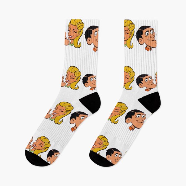 Item preview, Bewitched Samantha and Darrin Cartoon designed and sold by GSunrise.