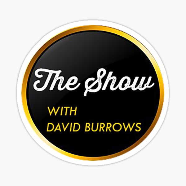 The Show with David Burrows Logo Sticker