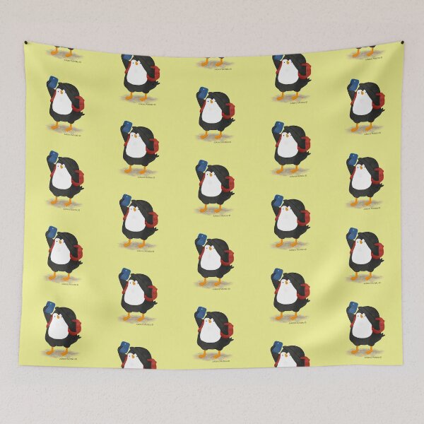 Item preview, Tourist Penguin designed and sold by thepenguinsfamily.
