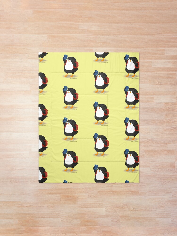 Alternate view of Tourist Penguin Comforter
