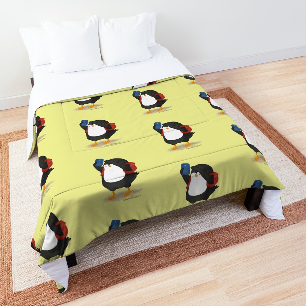 Tourist Penguin Comforter