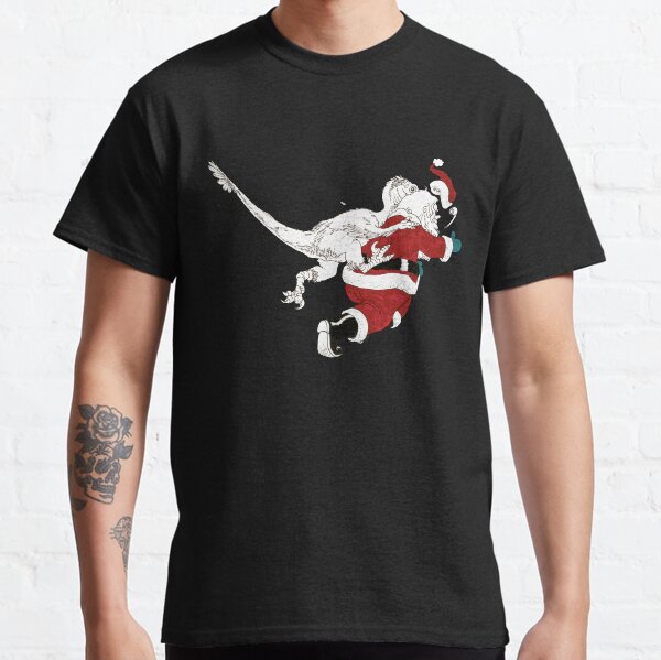 SantaRaptor Love Hug Classic T-Shirt