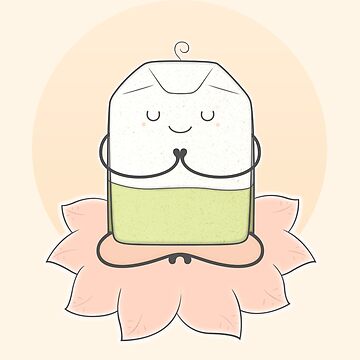 Artwork thumbnail, very zen green tea by kimvervuurt