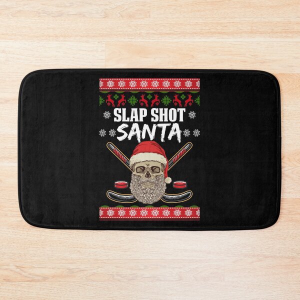 Item preview, Slap Shot Santa Hockey Ugly Christmas Design designed and sold by 4Craig.