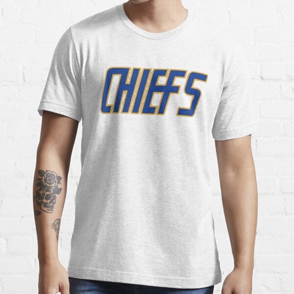 Slap shot charlestown chiefs hanson brothers white Essential T-Shirt for  Sale by EricaMlak