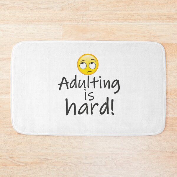 Item preview, Adultar es difícil designed and sold by Awgie-Dawg.