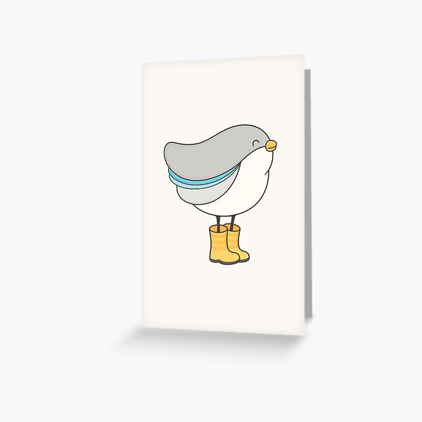 Item preview, bird in boots designed and sold by kimvervuurt.