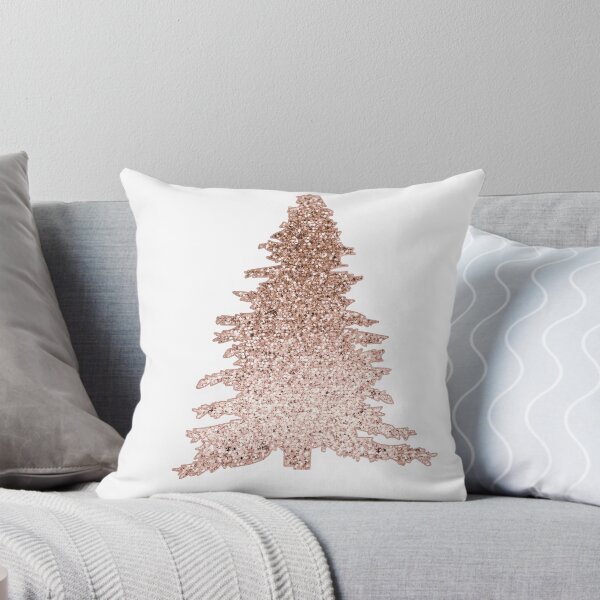 Item preview, Sparkling rose gold Christmas tree designed and sold by RoseAesthetic.