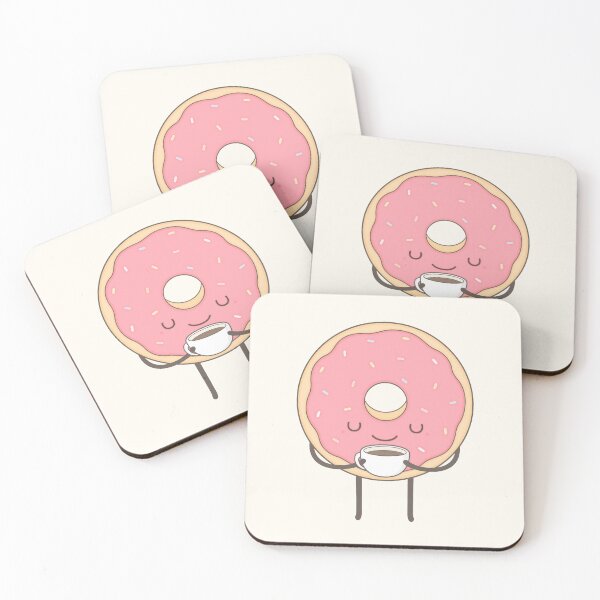 Item preview, donut loves coffee designed and sold by kimvervuurt.