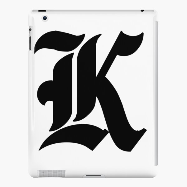 D - old English font lettering iPad Case & Skin for Sale by Drayziken