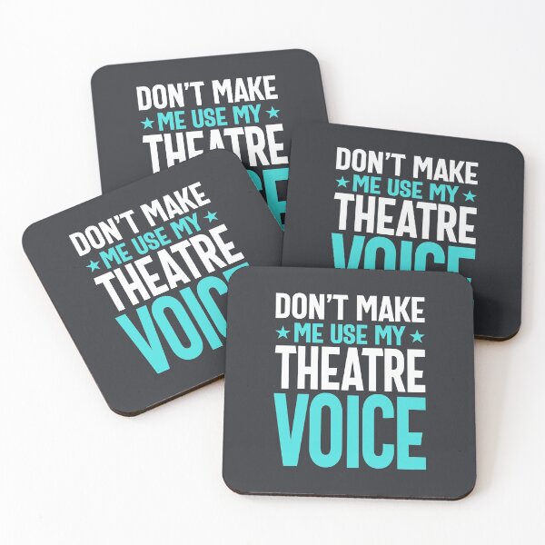 Item preview, Don't Make Me Use My Theatre Voice - Musical Theatre Fan designed and sold by cidolopez.