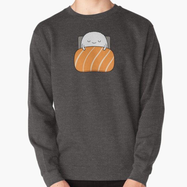 Sleepy Sushi Bed Pullover Sweatshirt