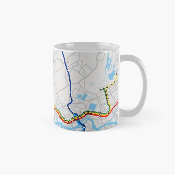 Item preview, Rotterdam Transit Map designed and sold by CPTVDesign.
